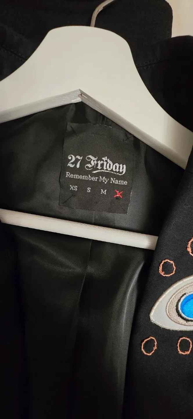 27 Friday Remember My Name Black Blazer image indicator(2)