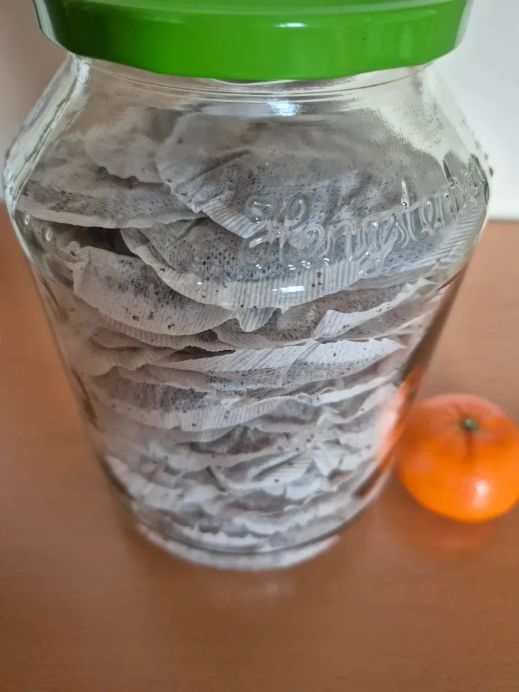 Jumbo 2L Jar of Tea: Tetley Orange Pekoe teabags image indicator(2)