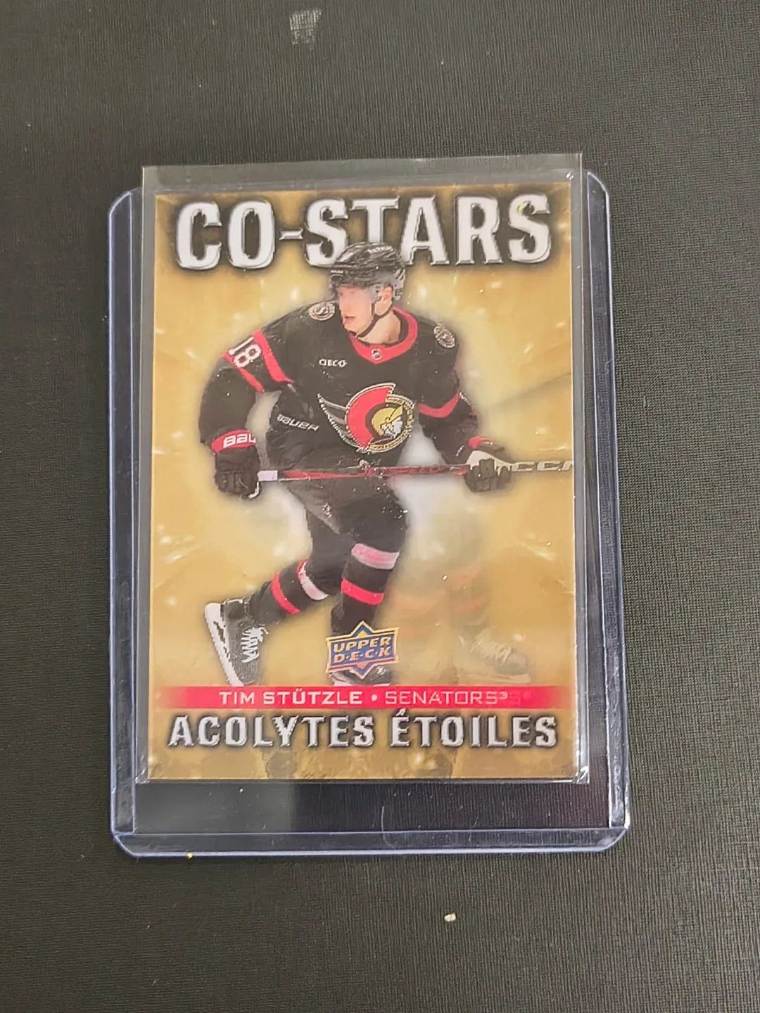 Tim Stützle Upper Deck Co-Stars Trading Card