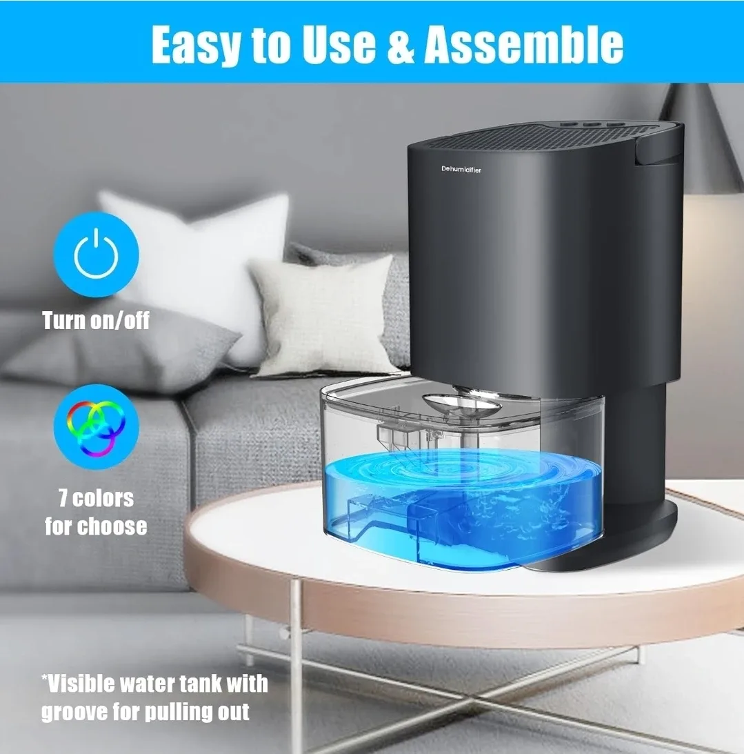 Small Dehumidifier for Home - New!! image indicator(3)