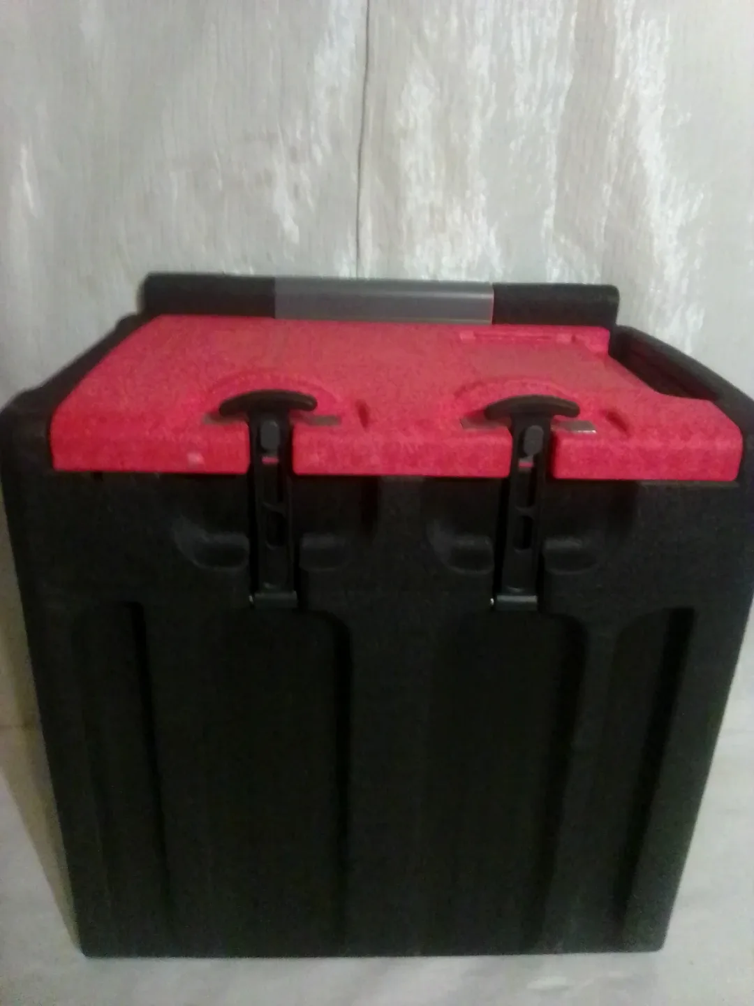 Black & Red Insulated Food Deep Freezer Container image indicator(2)