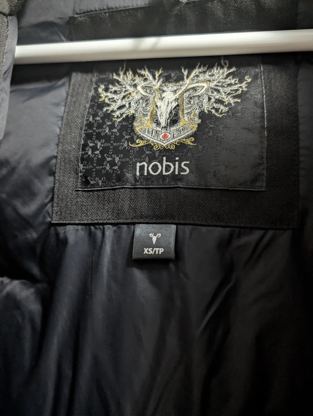 Nobis Astrid Black Winter Parka, Size XS image indicator(5)