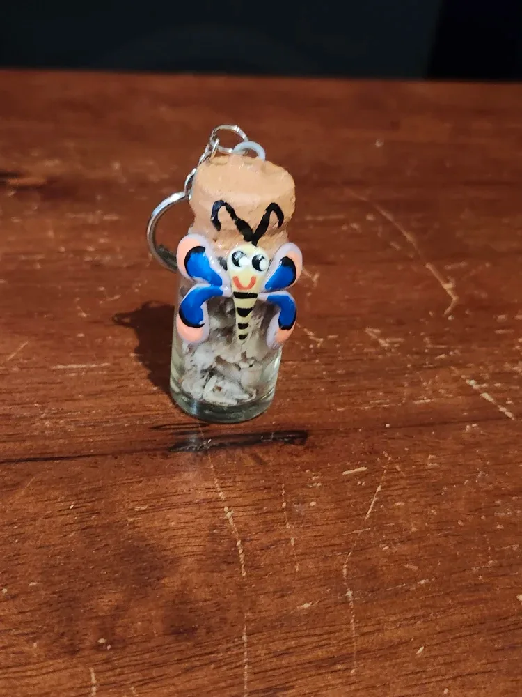 Handmade Butterfly Keychain