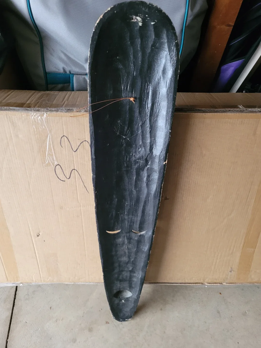 Hand Carved Wooden Mask 42 inches image indicator(2)