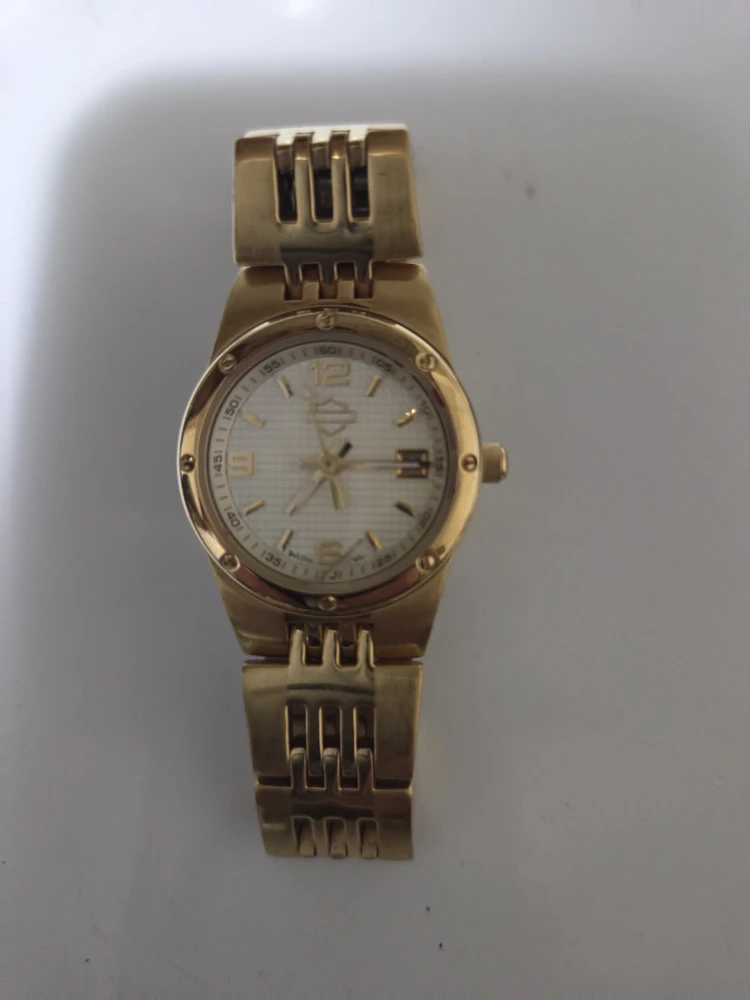 Harley-Davidson Women's Gold Watch