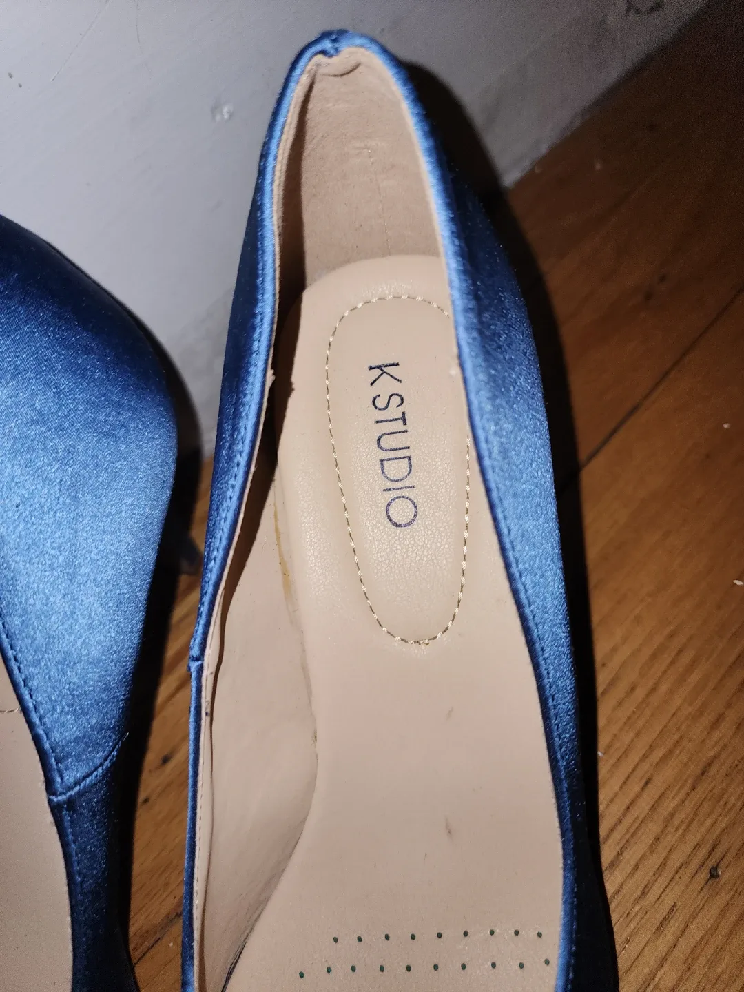 K Studio Blue Heels - Size 8 image indicator(2)