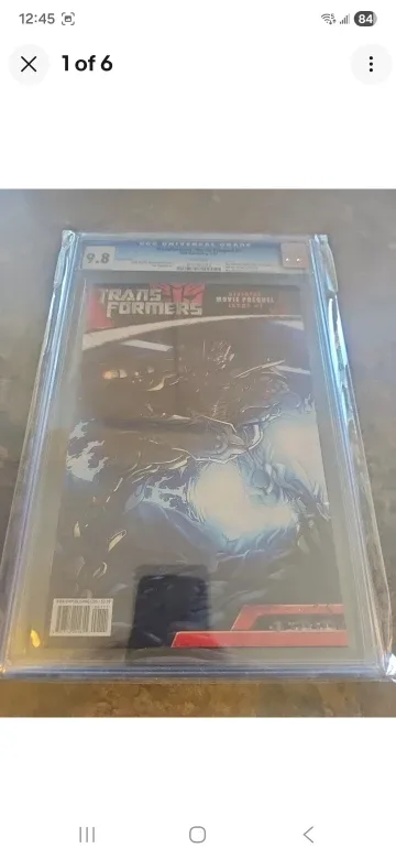 Transformers: Movie Prequel #1 CGC 9.8