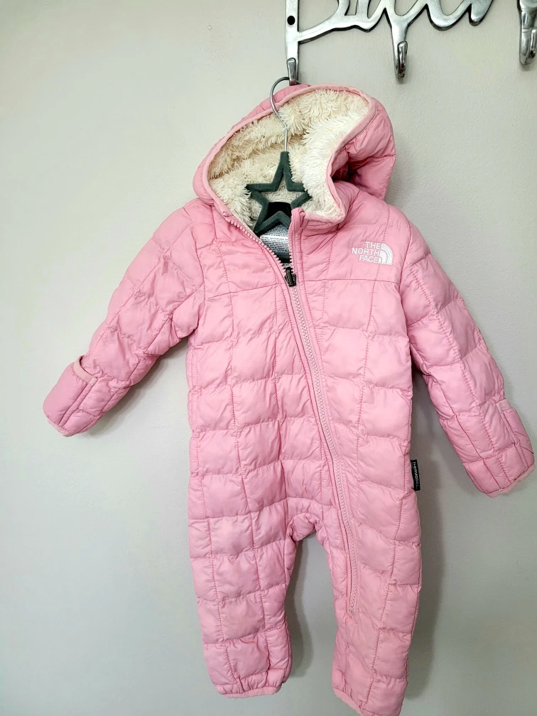 The North Face Pink Snowsuit