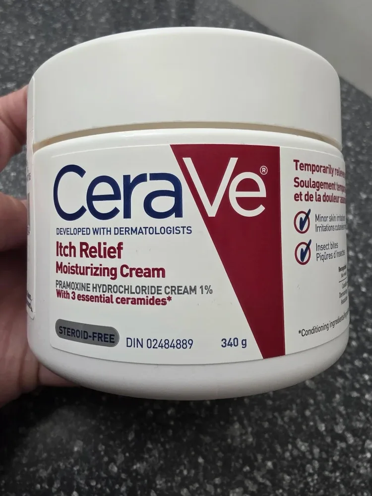 CeraVe Itch Relief Moisturizing Cream 340g