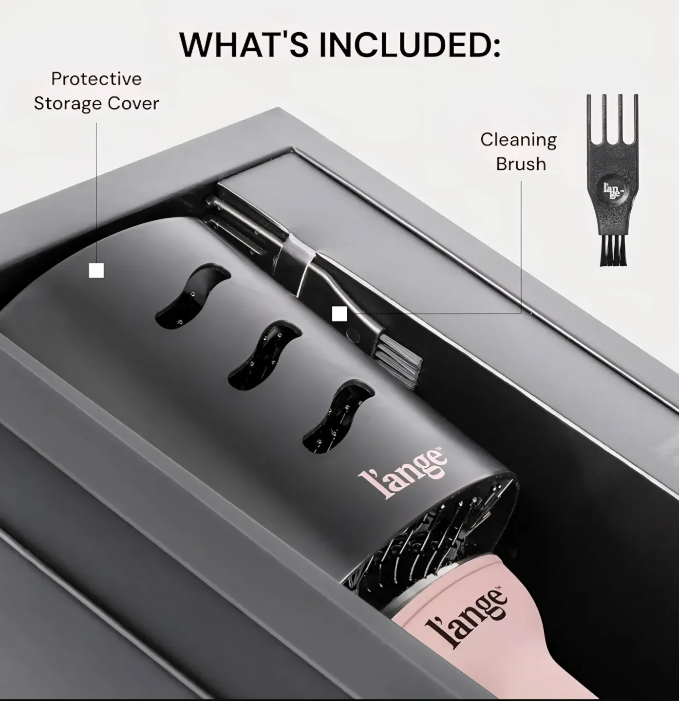 L'ange Le Volume 2-in-1 Titanium Brush Dryer 75MM image indicator(7)