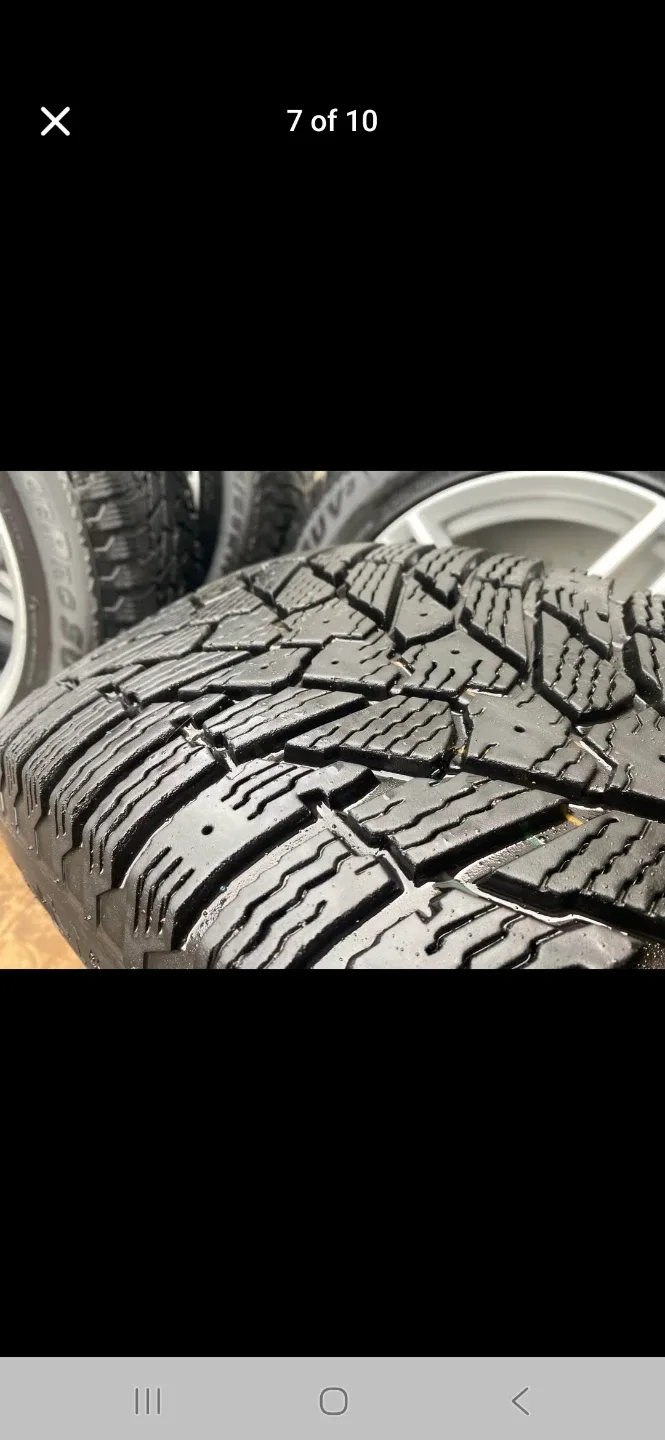 Set of 4 GT winter tires rims (225 65 17) pattern (5×127) image indicator(2)