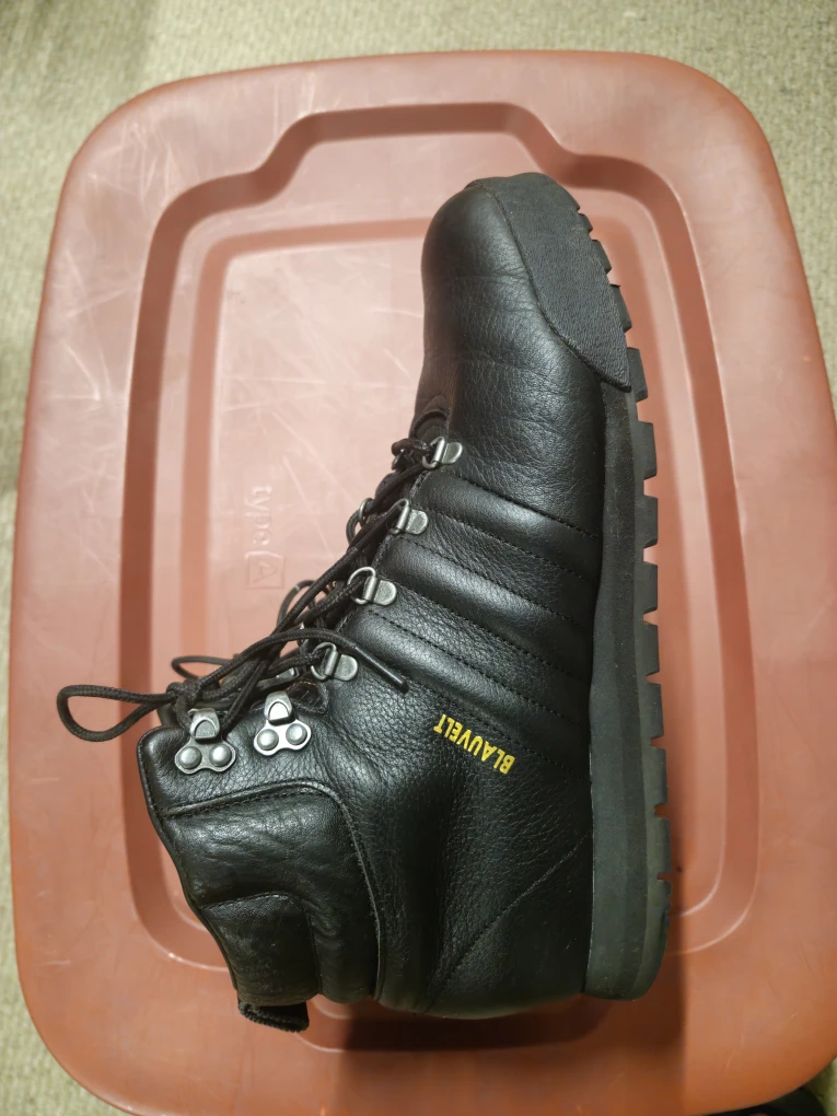 Adidas Blauvelt Black Leather Boots - photo 4