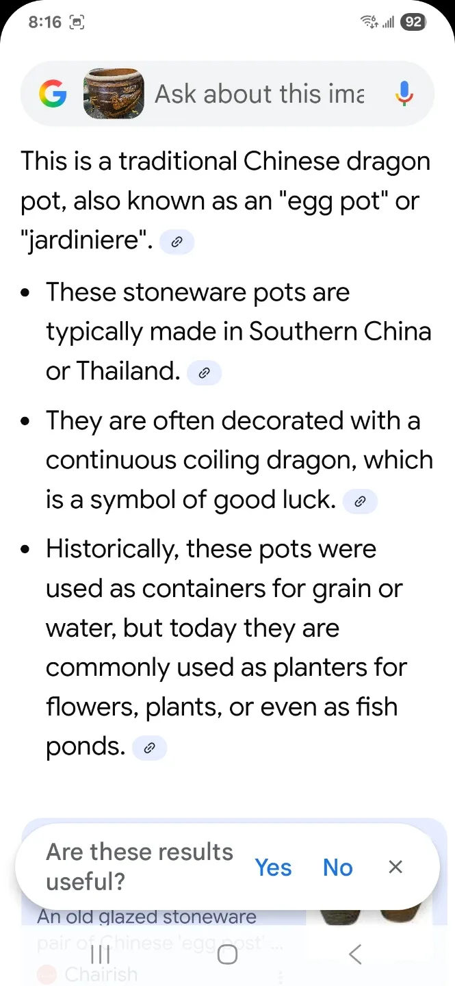 Chinese Dragon Pot / Egg Pot / Jardiniere image indicator(4)