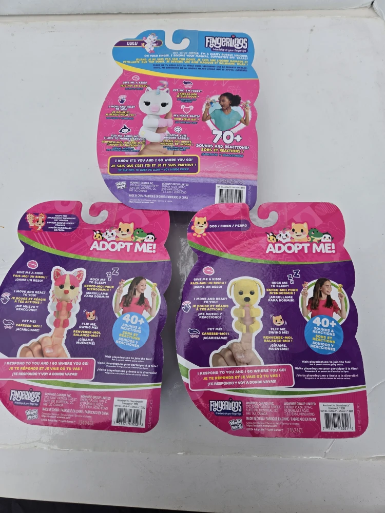 3 brand new fingerlings toys - photo 3