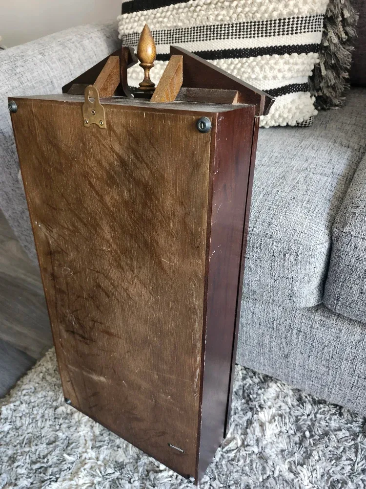 VINTAGE DANIEL DAKOTA WALL CLOCK CHIME MECHANICAL image indicator(4)