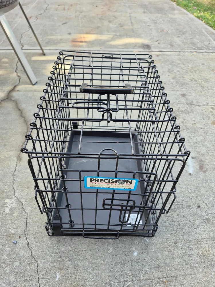 Precision Pet Products Black Dog Crate thumbnail