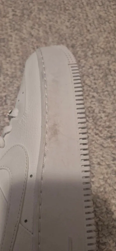 Nike Air Force 1 Platform White Sneakers image indicator(3)