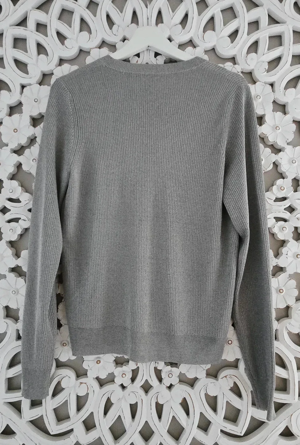 Dries Van Noten Grey Cardigan - Size Medium image indicator(3)