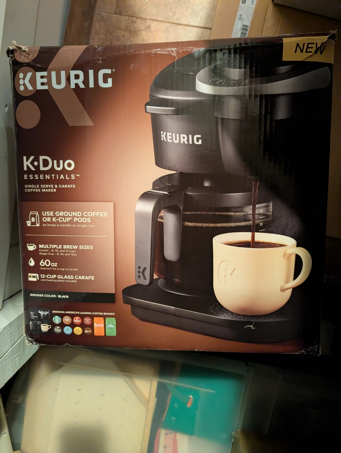 New Keurig K-Duo Essentials Coffee Maker