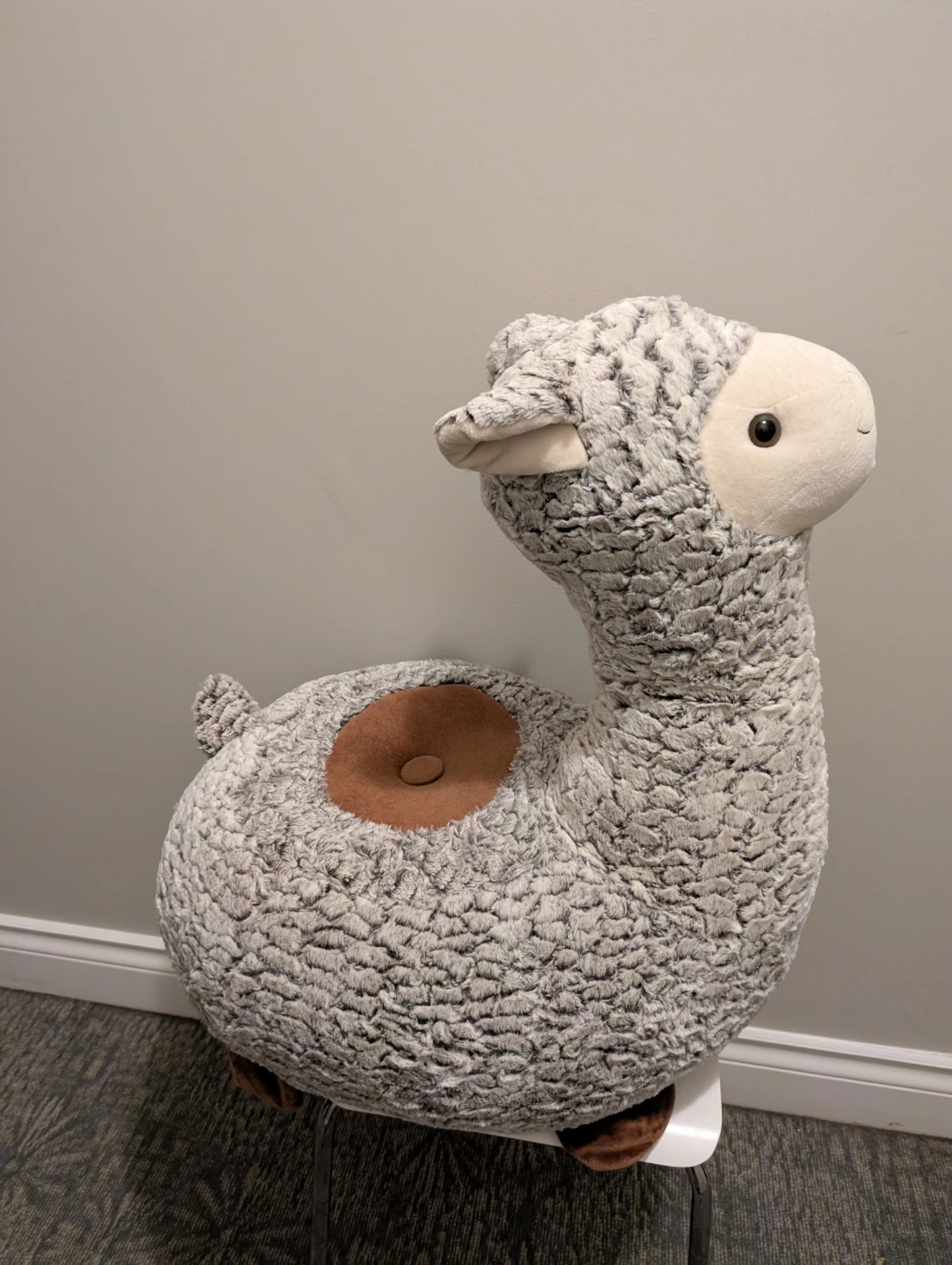 GOFFA Grey Alpaca Plush