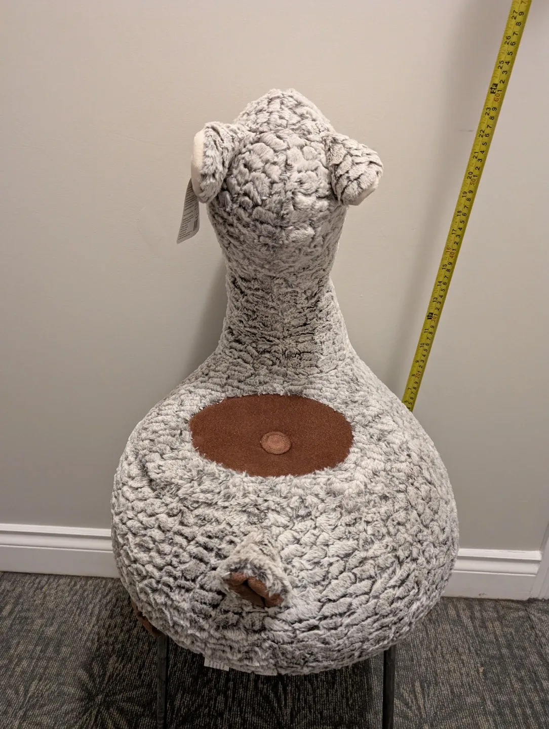 GOFFA Grey Alpaca Plush image indicator(4)