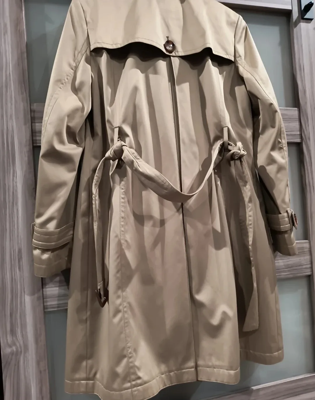 Michael Kors Beige Trench Coat image indicator(6)