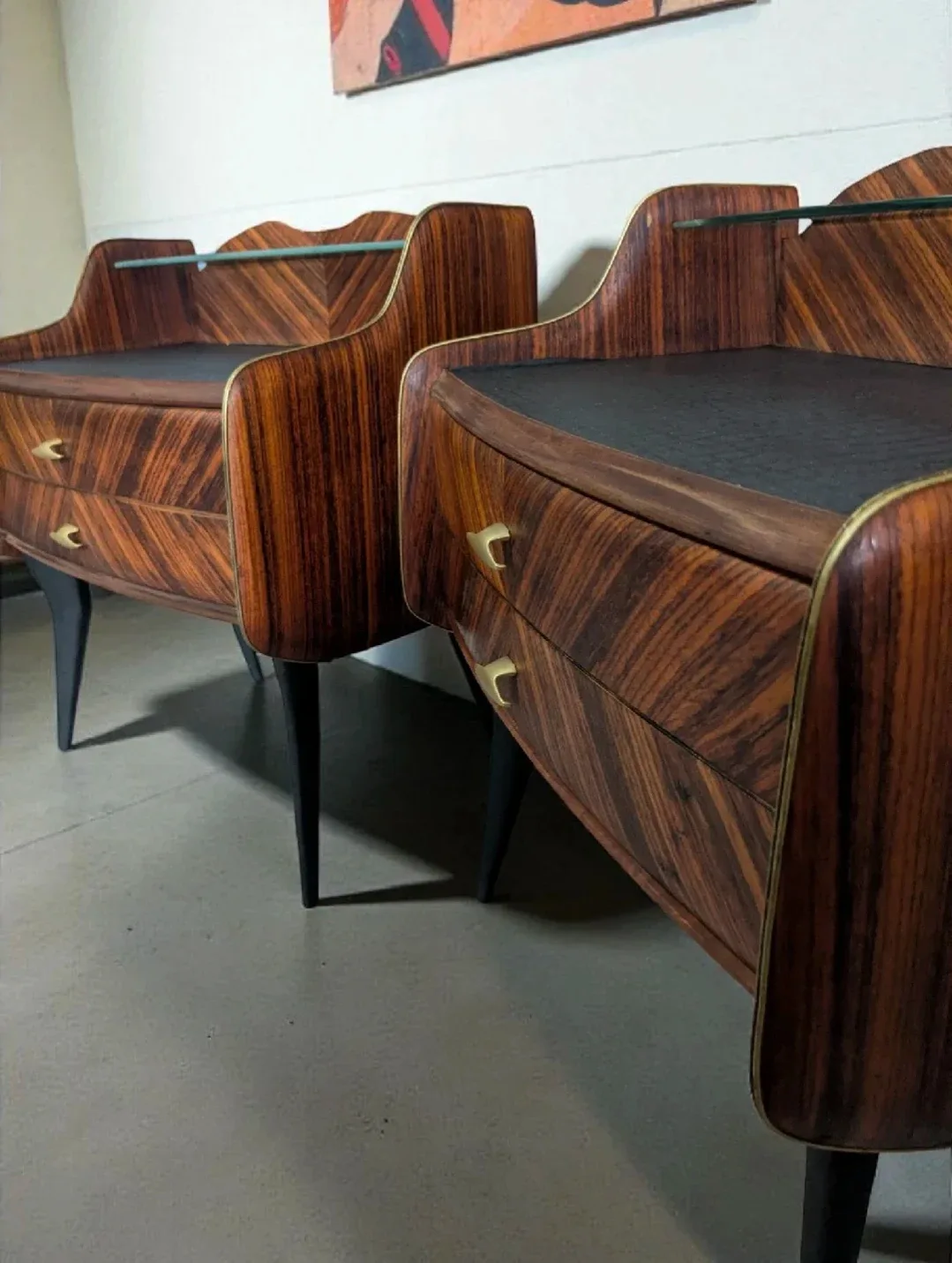 Mid-Century Modern Italian Nightstands image indicator(3)