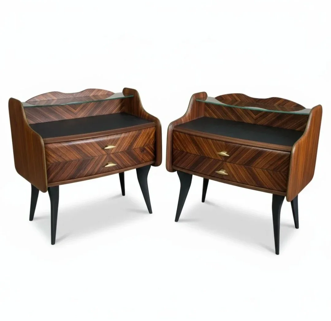 Mid-Century Modern Italian Nightstands image indicator(4)