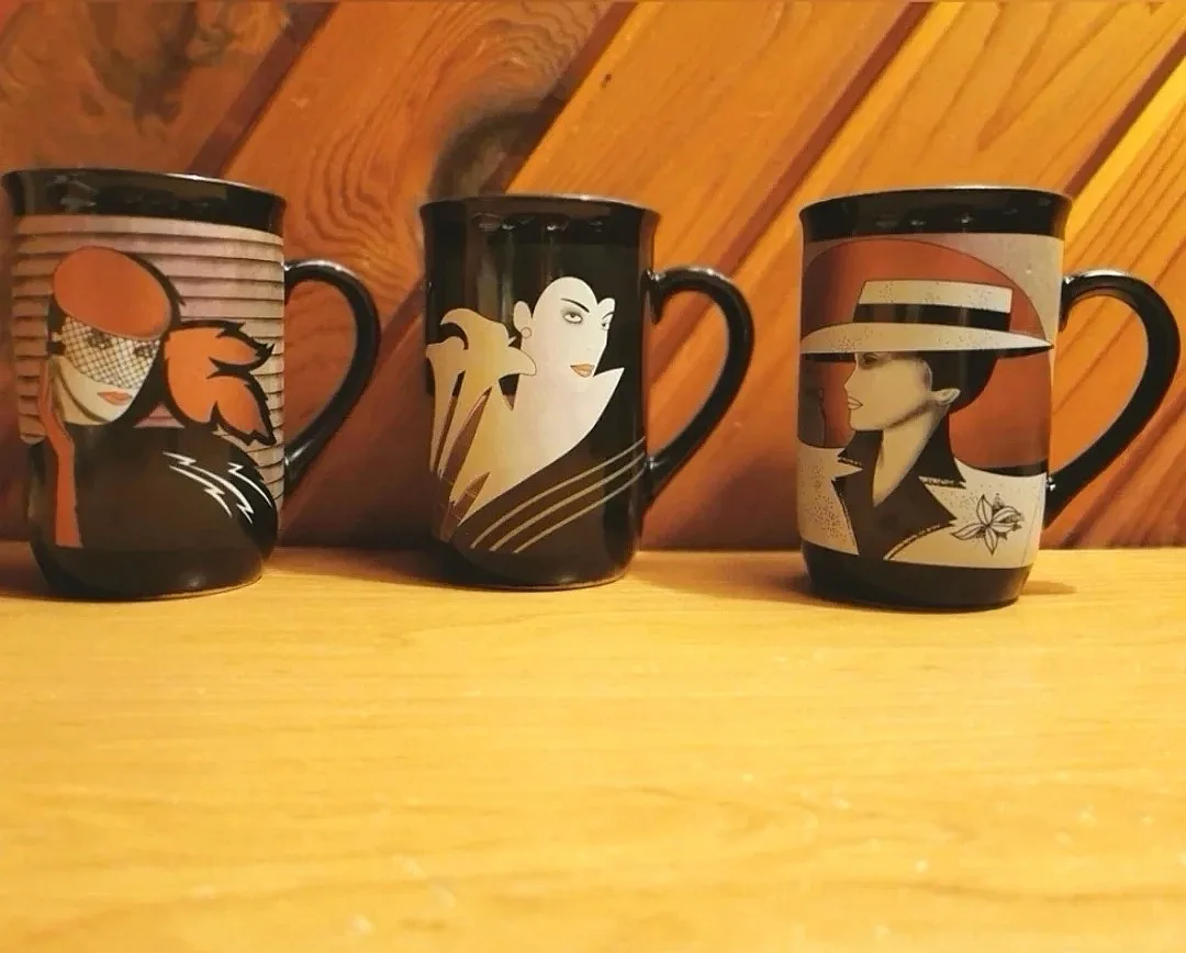 Patrick Nagel Mug Set thumbnail
