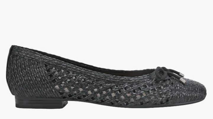 Banolino Black Woven Flats - photo 2