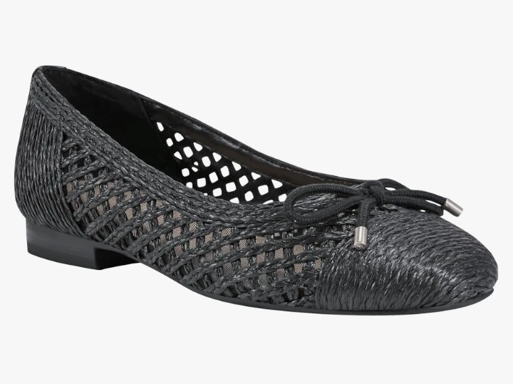 Banolino Black Woven Flats - photo 3
