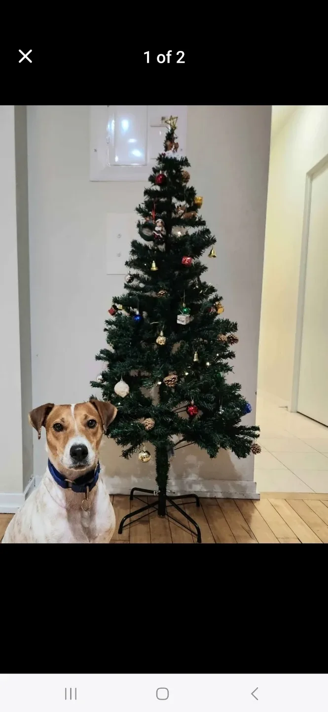 3 ft Christmas Tree with Ornaments (New In Box)