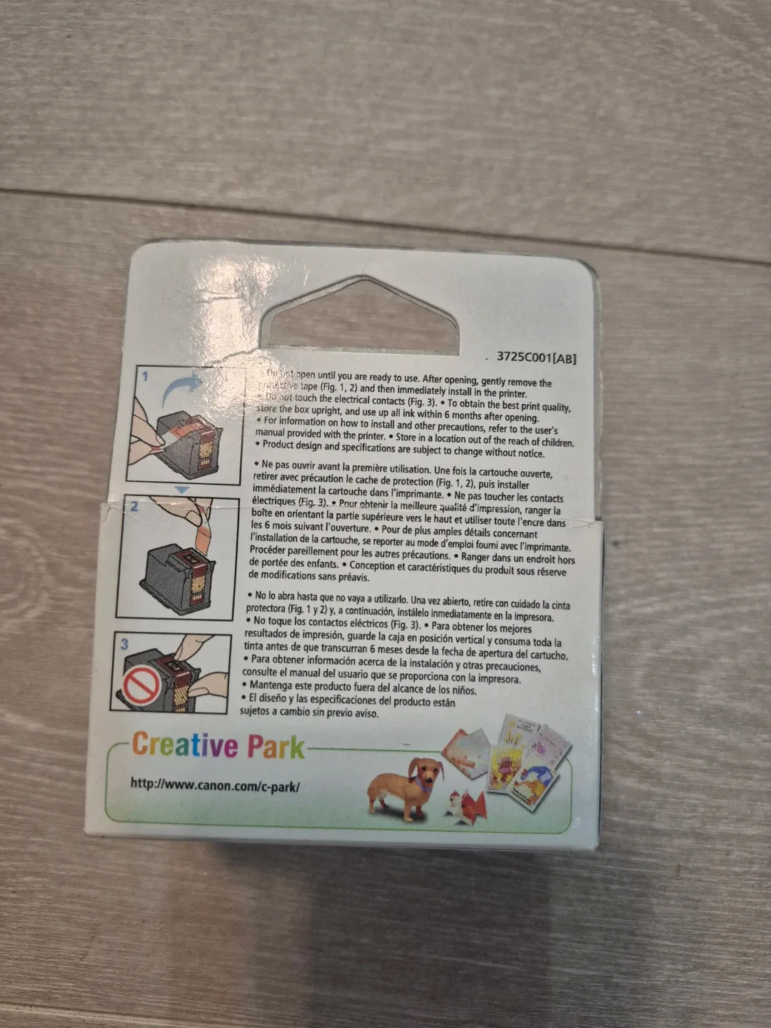 Canon PIXMA 261 Color Ink Cartridge - New! image indicator(2)