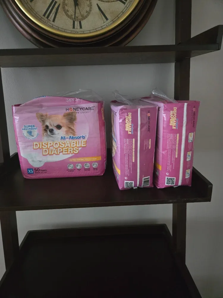 Honeycare Disposable Dog Diapers - XS image indicator(3)
