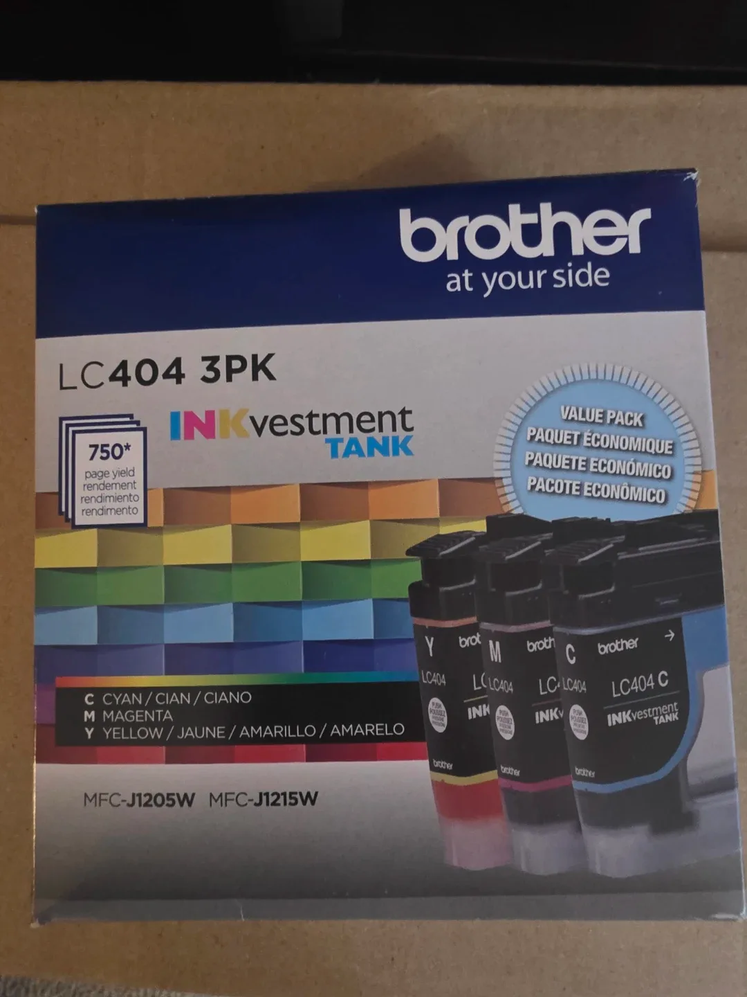 🥕Brother LC404 3PK Ink Cartridge - New