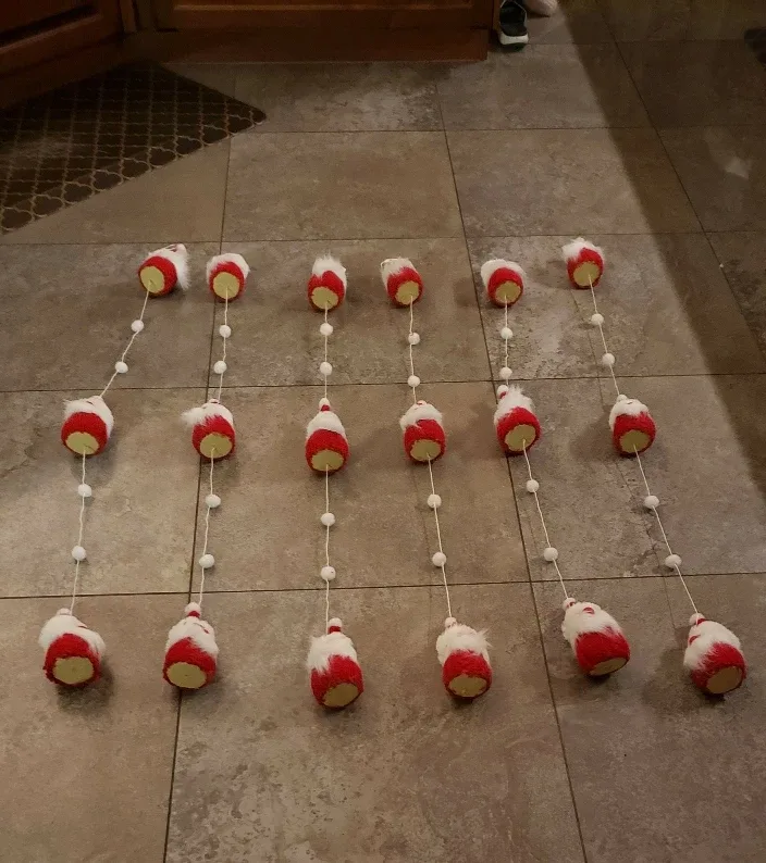 Santa Christmas Garland - Each Strand 40-43 in long.$3 each image indicator(2)