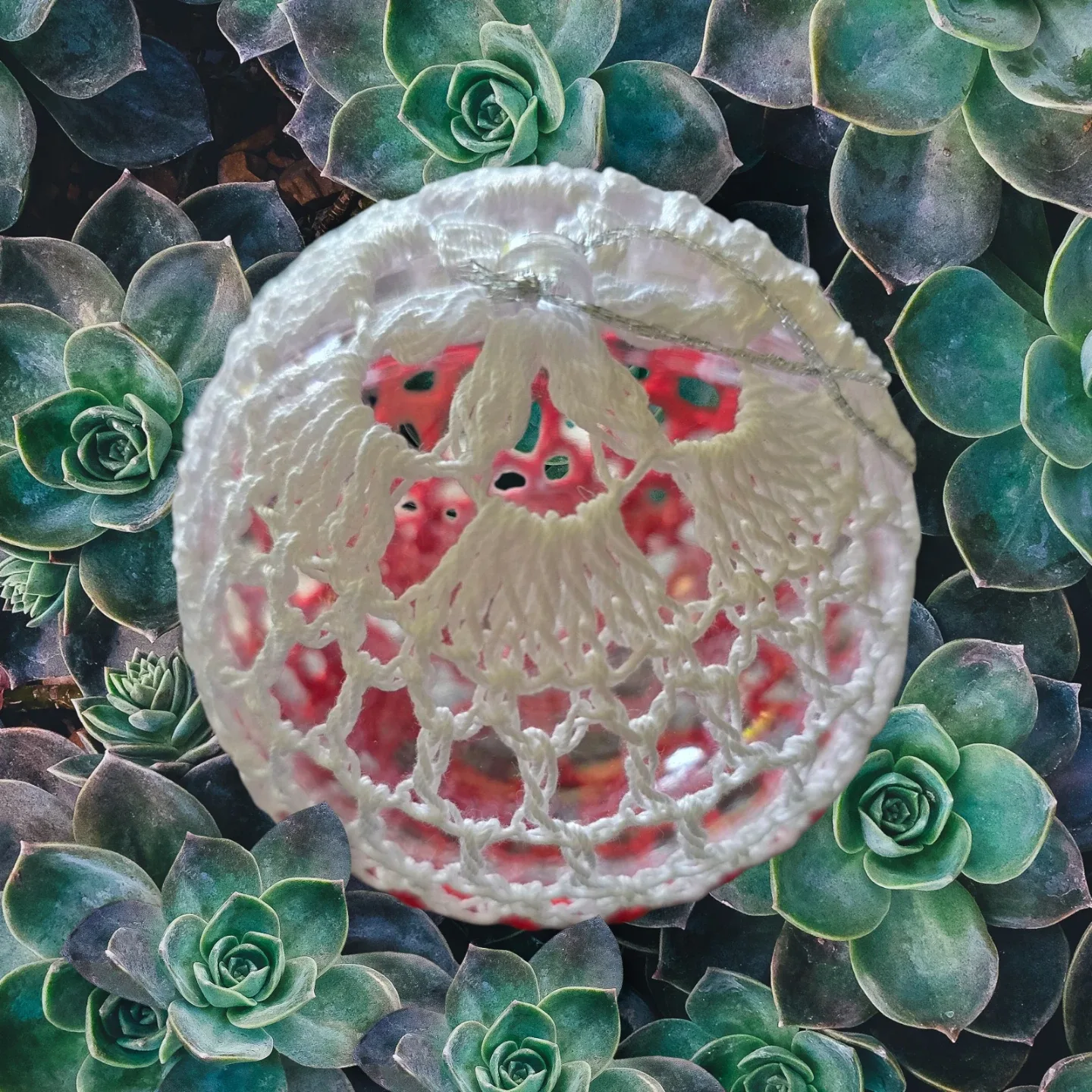 Handmade Crocheted Christmas Ornaments image indicator(4)