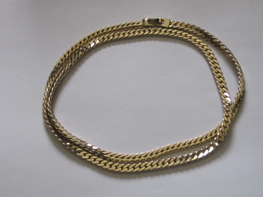 Gold-Tone Chain Necklace