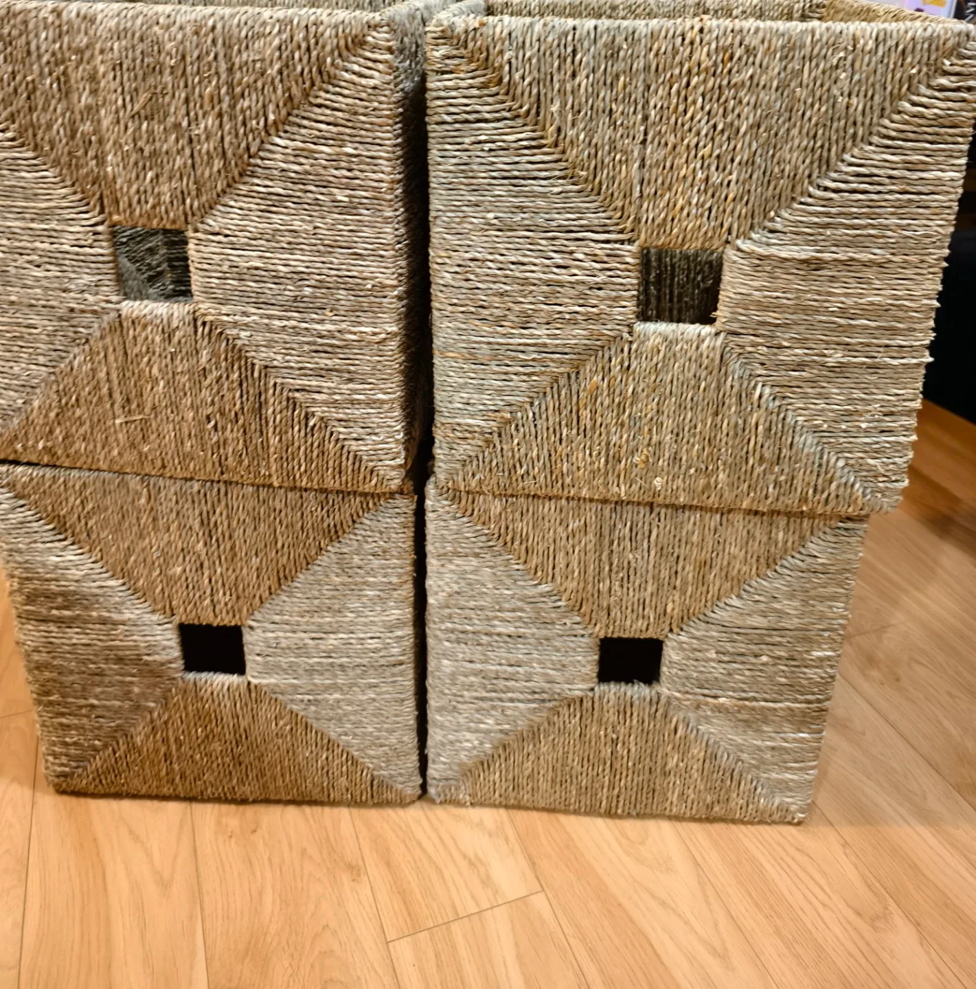 IKEA KNIPSA Basket - Seagrass image indicator(4)