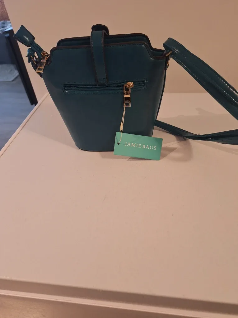 Jamie Bags Teal Handbag - New with Tags!