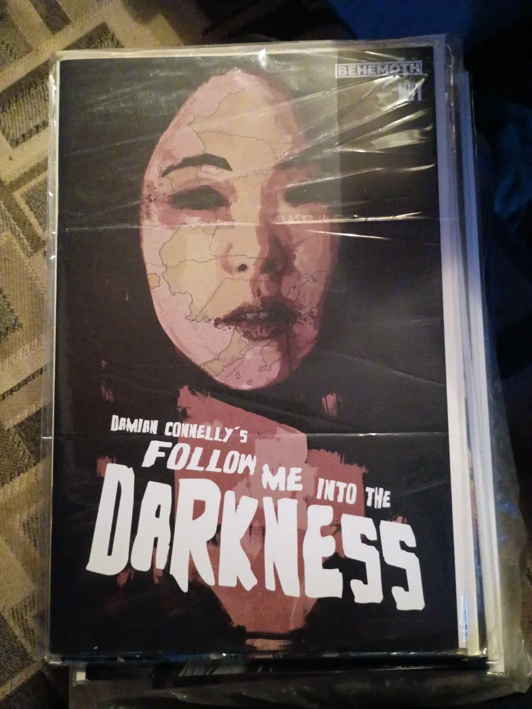 Damian Connelly's Follow Me Into The Darkness Comic Book