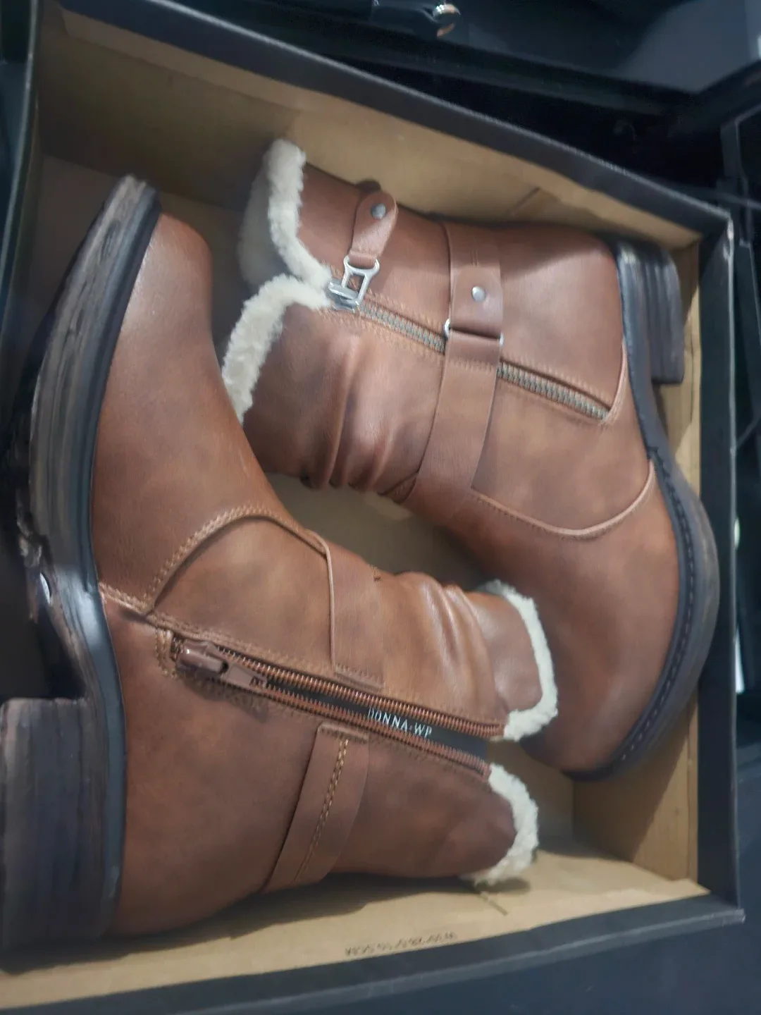 Donna WP Brown Winter Boots thumbnail