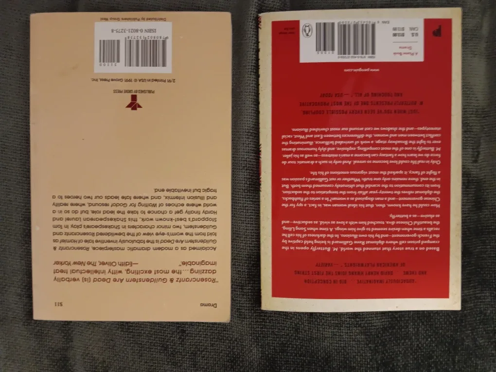 Rosencrantz and Guildenstern Are Dead & M. Butterfly image indicator(2)