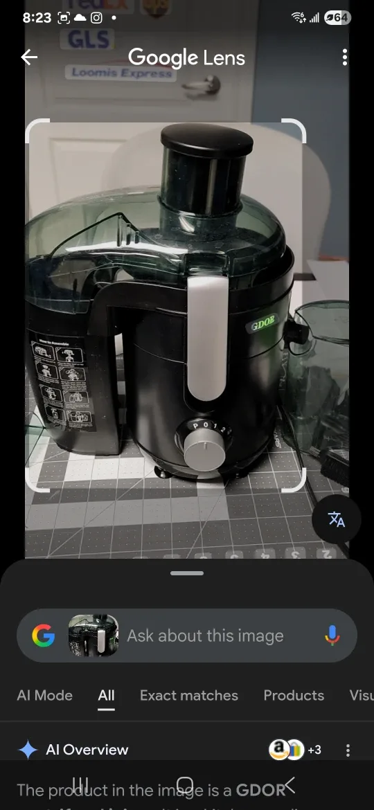 GDOR Slow Juicer - Fruits & Veggies image indicator(3)