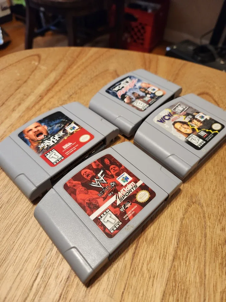 Nintendo 64 Wrestling Game Bundle