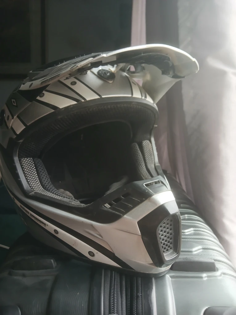 Tribe Dirt Bike Helmet - Dion Design. Size XL - photo 2