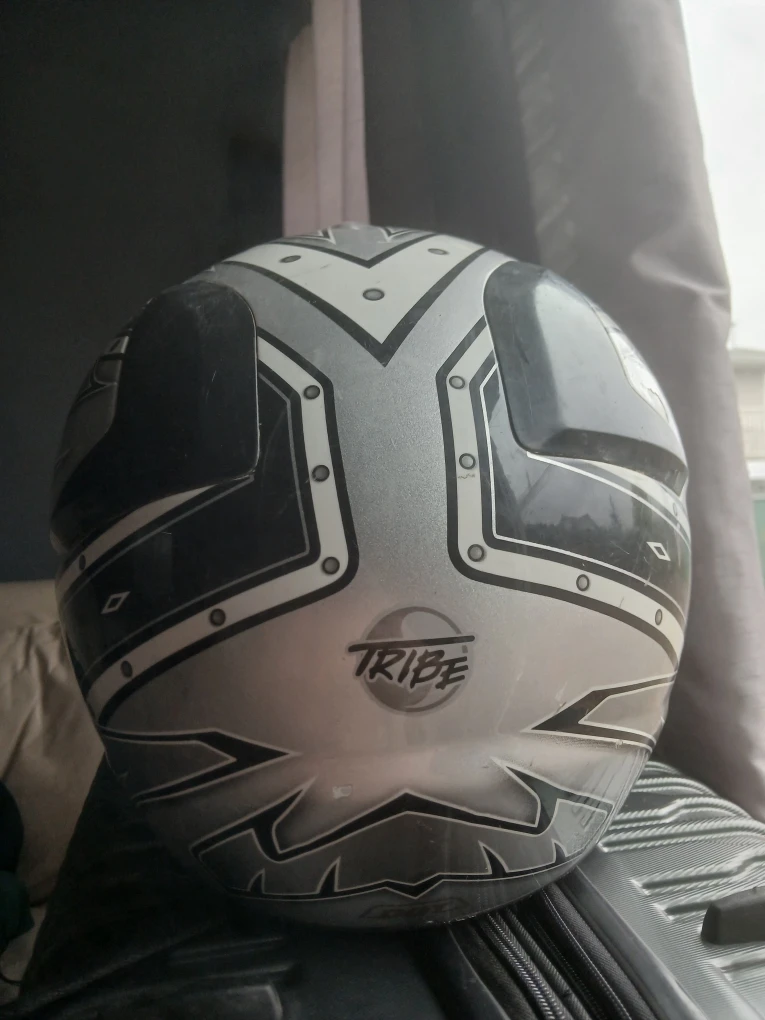 Tribe Dirt Bike Helmet - Dion Design. Size XL - photo 3