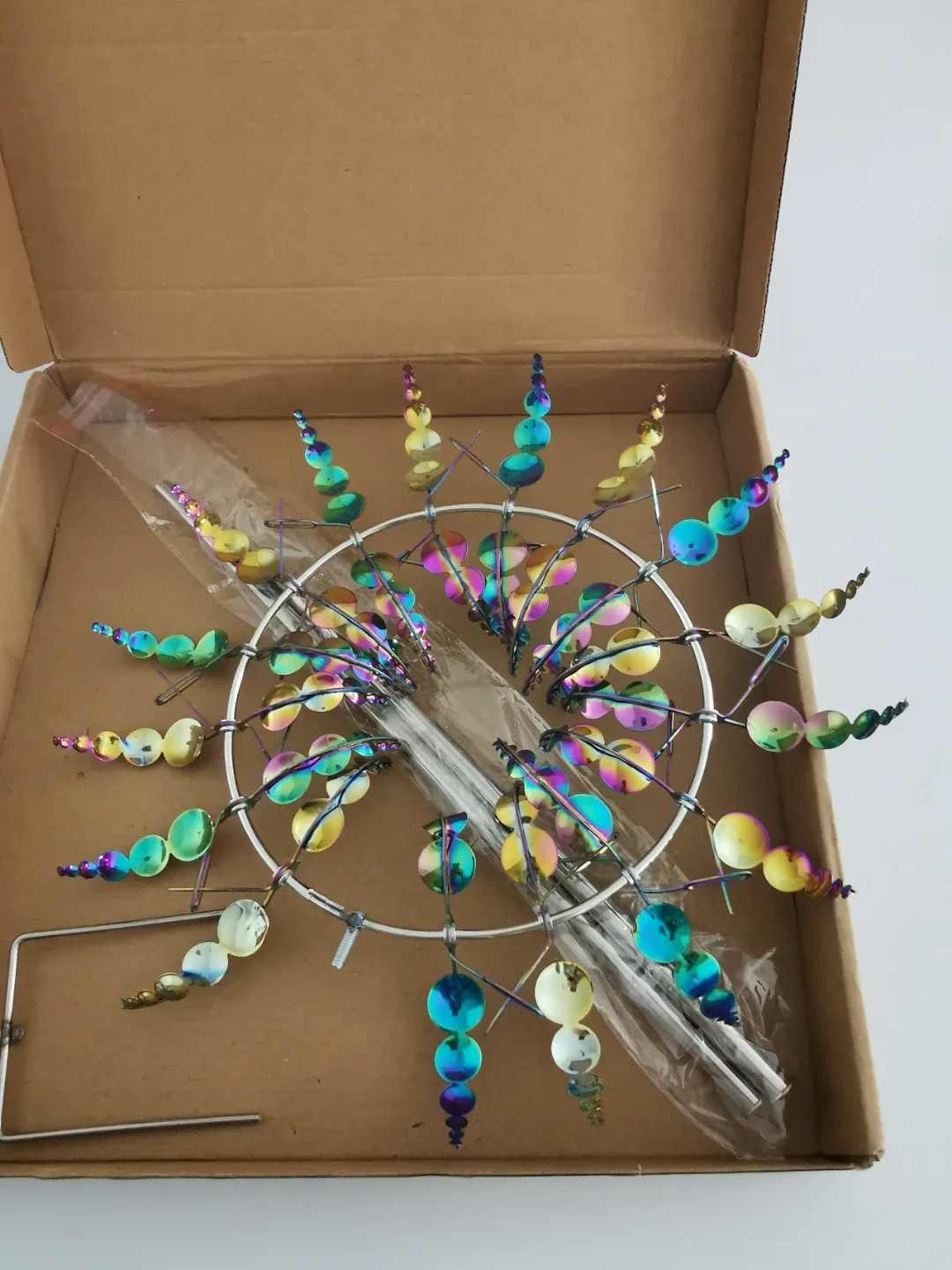 Rainbow Wind Spinner, 12.2" Diameter image indicator(4)