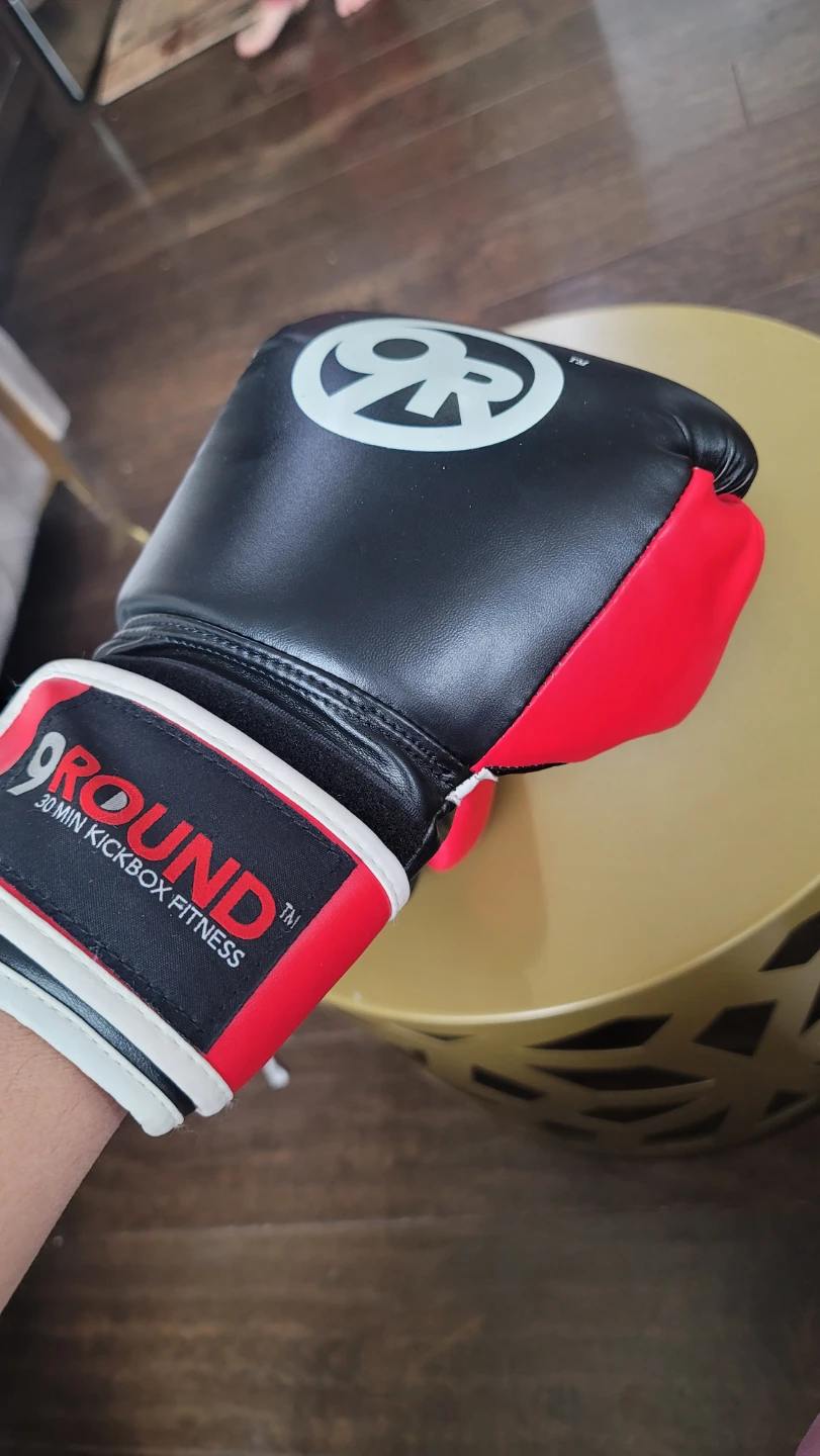 9Round Kickbox Fitness Gloves - Black & Red - photo 3