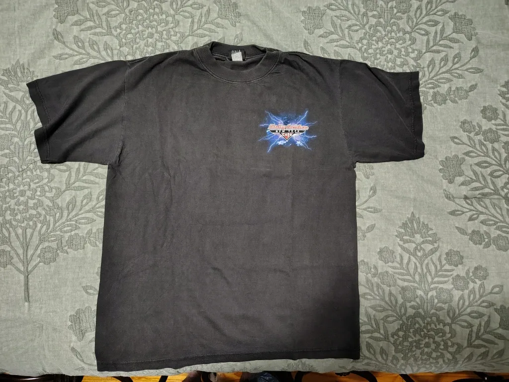 Vintage circa 2001 Harley Davidson Café NY t-shirt image indicator(2)